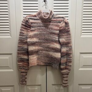 Veronica Beard Multicolor Turtleneck Sweater